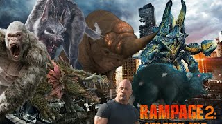 RAMPAGE 2 Bande Annonce VF Dwayne Johnson 2023 [upl. by Iarised1]