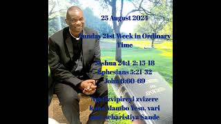 Fr Makamure 25 August 2024Ngatizvipireyi zvizere kuna Mambo Yesu vari muEucharistiya Sande [upl. by Hermie]