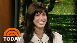 TBT Sandra Bullock Takes Over TODAY And Interviews Herself  TODAY [upl. by Eceirahs]