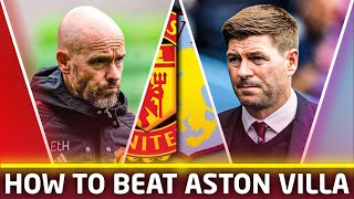 Ten Hag vs Gerrard  Manchester United vs Aston Villa Tactical Preview [upl. by Asila708]