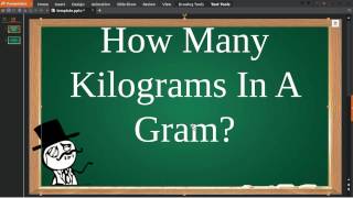 ✅ How Many Kilograms In A Gram [upl. by Hernardo]