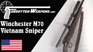 USMC Winchester 70 Sniper  Vietnam Era [upl. by Vachill]