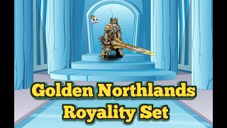 AQW Golden Northlands Royality Set  Quick Preview  10 Bonus Package [upl. by Suirad]