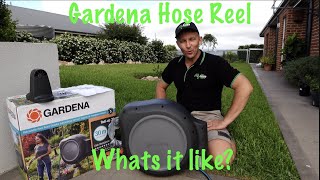 Gardena hose reel review Is it any good Is it worth your money [upl. by Arolf]