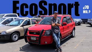 Cuánto vale una Ford ecosport y CrossFox es buena   Tianguis de Autos Pachuca Hidalgo [upl. by Yarased305]