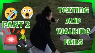 Amazing Top Texting and Walking Fails Compilation Part 2 [upl. by Bourne]