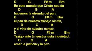 CANTOS PARA MISA  SABER QUE VENDRÁS  OFERTORIO  LETRA Y ACORDES  ADVIENTO Y ORDINARIO [upl. by Rosenblum43]