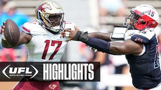 Michigan Panthers vs Houston Roughnecks Extended Highlights  United Football League [upl. by Phil567]