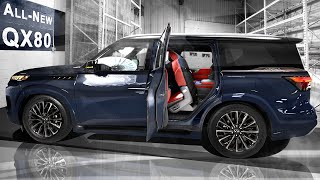 2025 Infiniti QX80  INTERIOR amp Color Options [upl. by Art]