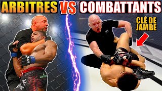 Quand les Combats de MMA DÉGÉNERENT  8 Combattants qui ont ATTAQUÉ des Arbitres [upl. by Adnorehs]