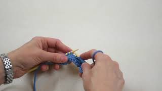 Knitting Tutorial Slip Stitch Purlwise sl1p by Yarn Crafter [upl. by Dier919]