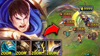 GAREN BUT IM A LITERAL CHAINSAW WITH 1000 MOVE SPEED YOU CANT ESCAPE IT [upl. by Ennaylil]