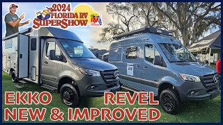 New WinnebagoRVs EKKO Sprinter and Redesigned Revel [upl. by Nguyen]