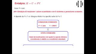 Lezioni di chimica  Termodinamica  4 entalpia standard di reazione [upl. by Ogren756]