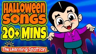 Halloween Songs for Kids 👻 Happy Halloween Songs 👻 Halloween Kids Playlist by The Learning Station [upl. by Adali]