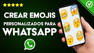 Cómo Crear Emojis o Emoticonos Personalizados en Android o iOS para WhatsApp Facebook e Instagram [upl. by Audrye]