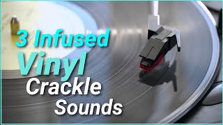 30 minutes Infused Vinyl Crackle Sound effects  Record  Relax  Sleep  ASMR [upl. by Arlana]