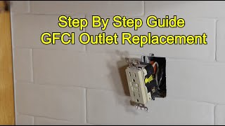 How To Replace A GFCI Outlet [upl. by Shelley]