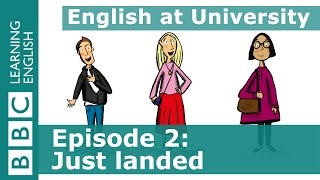 English at University 2  Learn phrases about asking for directions [upl. by Serg]