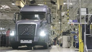 Volvo Truck Production  Assembly Plant in US [upl. by Notrub]