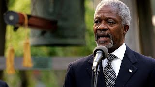 El mundo entero lamenta la muerte de Kofi Annan [upl. by Suhsoj719]