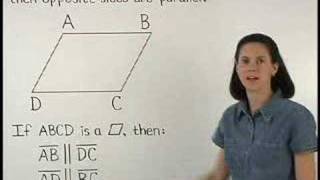 Definition of a Parallelogram  MathHelpcom  Geometry Help [upl. by Ailimaj]