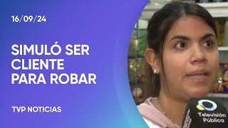 CABA Se hizo pasar por cliente para robar un kiosco [upl. by Rois310]