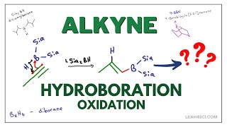 Alkyne Hydroboration Oxidation Reaction and Mechanism [upl. by Kristan]