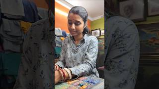 Portrait drawing drawing art oilpastelpainting drawingvideo painting [upl. by Idihsar]