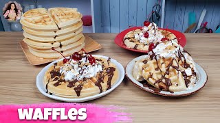 WAFFLES 🧇 Para vender 💵 Fácil y Deliciosos [upl. by Munt751]