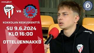 GBK  Kuopion Elo ennakko su 962024  Otteluennakko [upl. by Ihel]