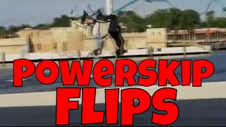 Extreme Tricks amp Flips on Jumping Stilts [upl. by Higinbotham]