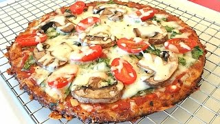 Cottage Cheese Keto Cloud Bread Pizza LOW CARB Delicious dinner idea [upl. by Kennet743]