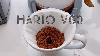 Hario v60 X Brewista artisan X Baratza Encore [upl. by Oel]