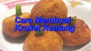 Cara Membuat Kroket KentangResep [upl. by Macguiness]