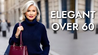 How to Dress and Look Elegant Over 60 [upl. by Airdnoed512]