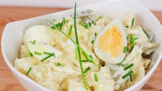 Bester Kartoffelsalat mit Eiern und Mayonnaise [upl. by Claudian]