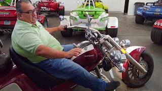 Easy to Drive Rewaco Trike  Instructional Video by Vegas Trike Adventures [upl. by Berners]