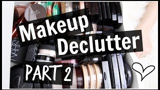 Makeup Collection  Declutter  Bronzers and Powders [upl. by Denna]