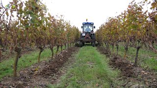 Lentretien du cavaillon en vigne large avec les disques émotteurs [upl. by Hiamerej979]