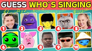 🎵 Guess The Meme Song 🎵🔥  Bryton Myler Grimace Shake Fire In The Hole [upl. by Atilamrac]