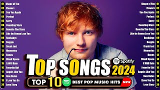 Billboard Hot 100 Songs of 2024  Charlie Puth Selena Gomez Ed Sheeran Ava MaxTop Songs 2024 [upl. by Aohsoj738]