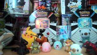 Ouverture TriPack Pokémon NampB Pouvoirs Emergents YanappuFigurines Pokémon Noir et Blanc [upl. by Inimod]