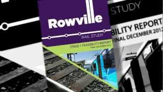 Rowville Rail Study Stage 1 Final Report Animation [upl. by Natalia]