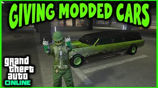 GIVING MODDED CARS PS5 [upl. by Bork]