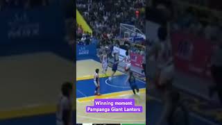 mpbl Highlight winning shot pampanga giant Lanterns [upl. by Macpherson]