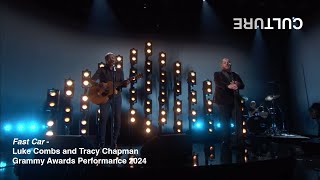 Luke Combs and Tracy Chapman quotFast Carquot Grammy Awards Performance 2024  LOOP [upl. by Alexine]