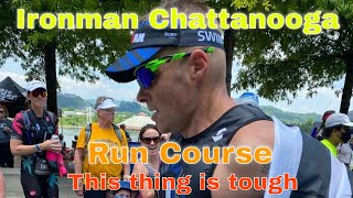 Ironman Chattanooga run course preview [upl. by Leelah]