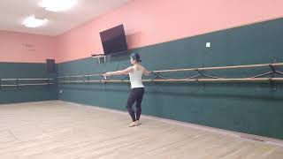 RAD Ballet Grade 5 Ronds de jambe a terre and battements glisses [upl. by Ariaes696]