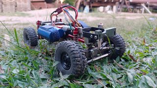 ดูเพลินๆ Rc running รถบังคับซิ่ง 4x4 wpl รถไต่หิน rccar [upl. by Awad]